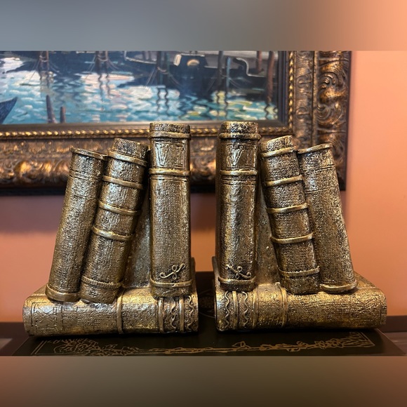 Vintage Bookends by CBK LTD 1997 - BOOKS NOT INCLUDED - Picture 3 of 12